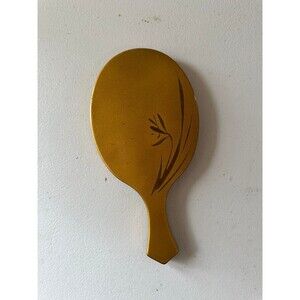 Vintage Mid Century Modern Art Deco Plastic Nesting Handheld Vanity Mirrors